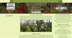 Desktop Screenshot of fanicknursery.com